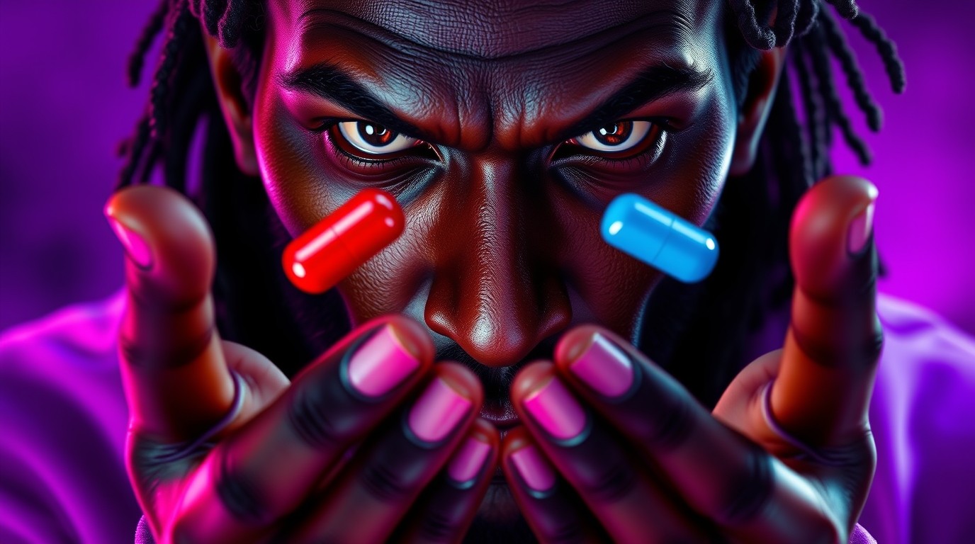 Red pill or blue pill red pill or blue pill