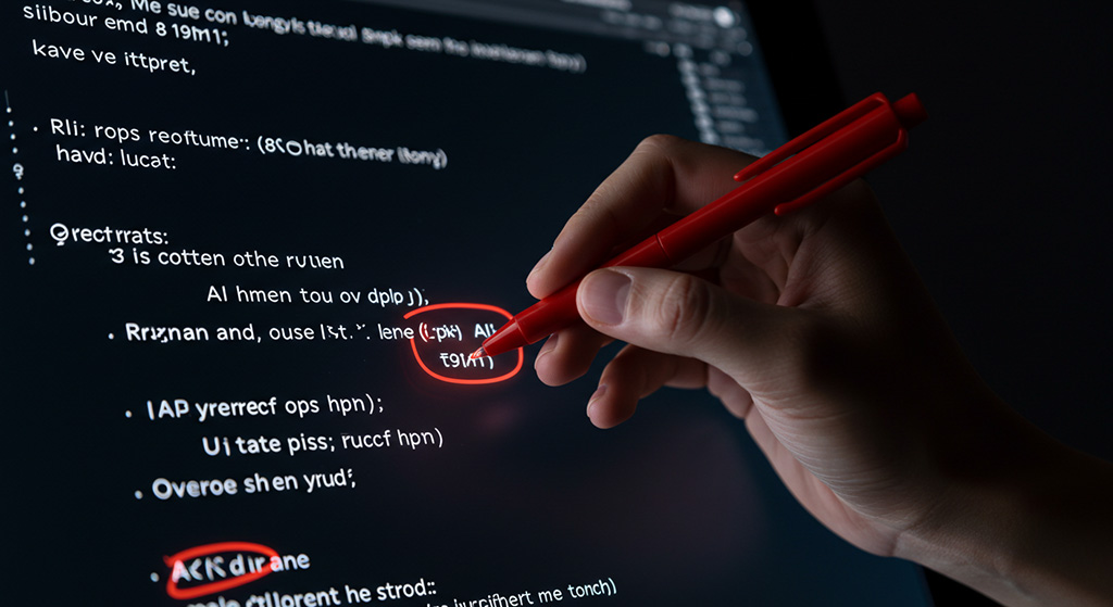 Proofread AI-Generated Content